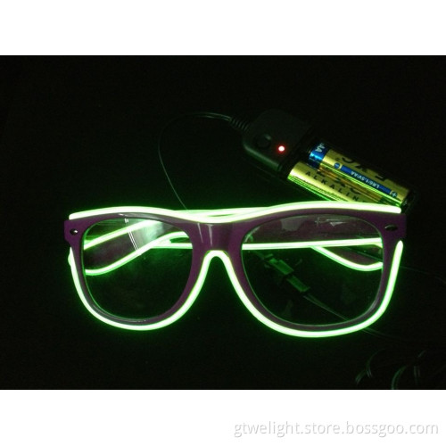 EL Wire Sunglasses Full Frame Light up